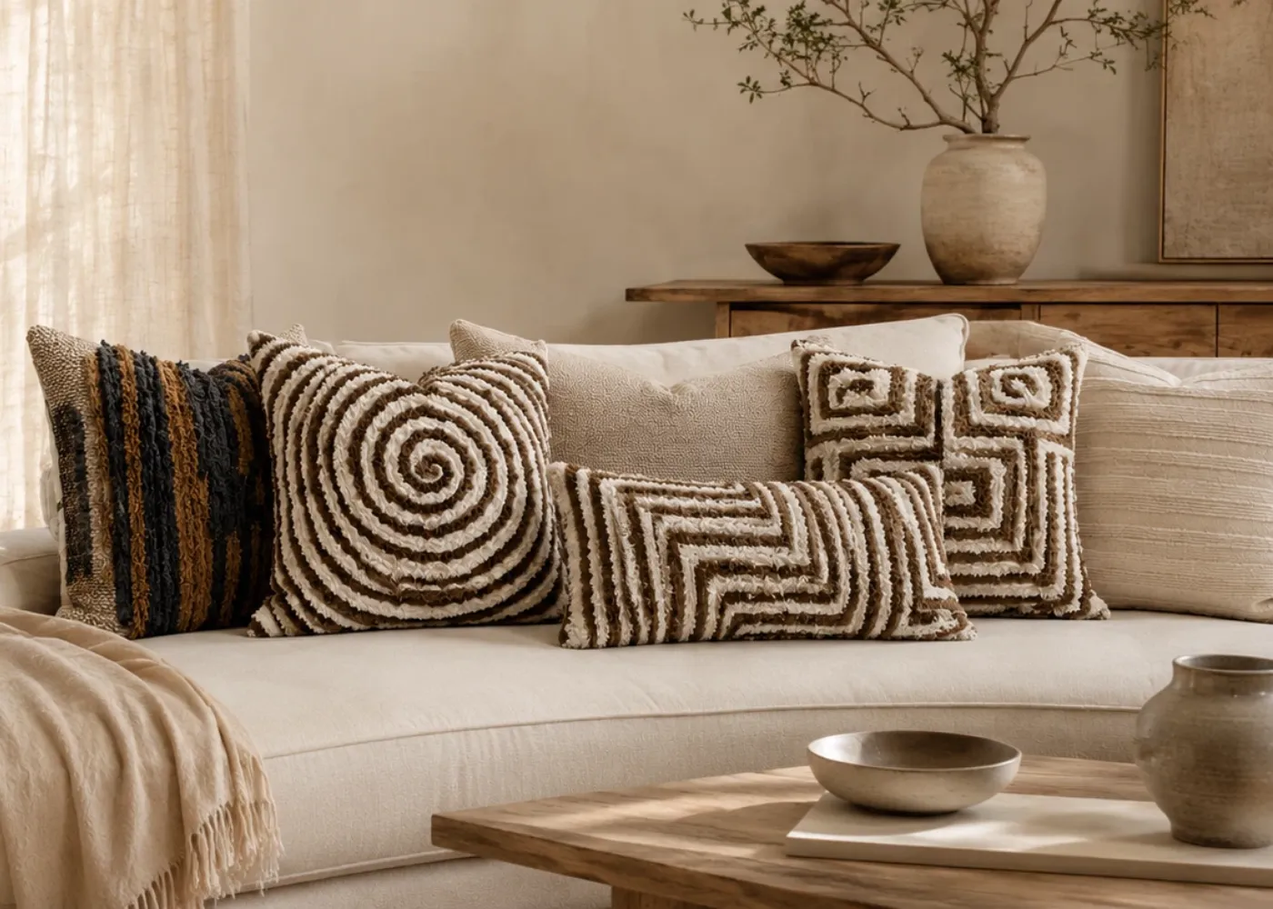 Custom pillow covers for designers and interior projects