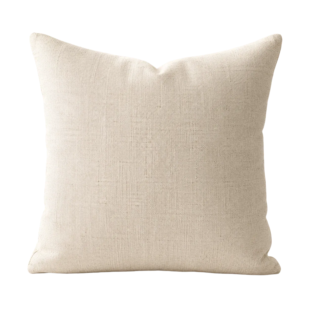 Finished decorative pillow with a properly sized insert
