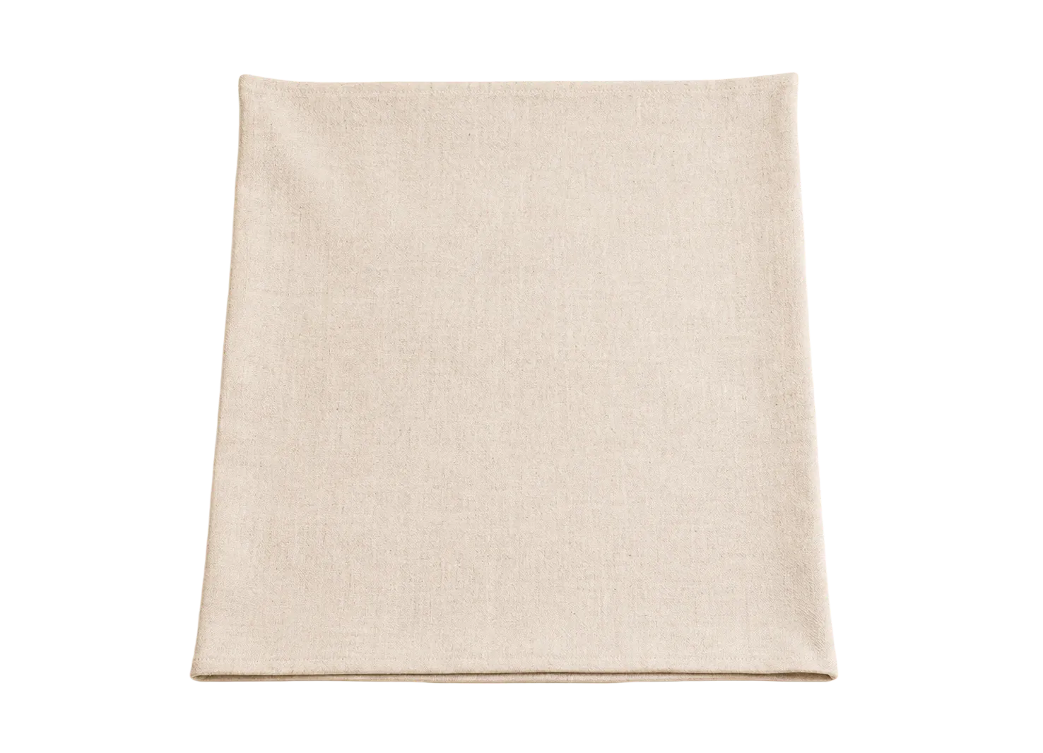 Empty pillow cover measured from seam to seam
