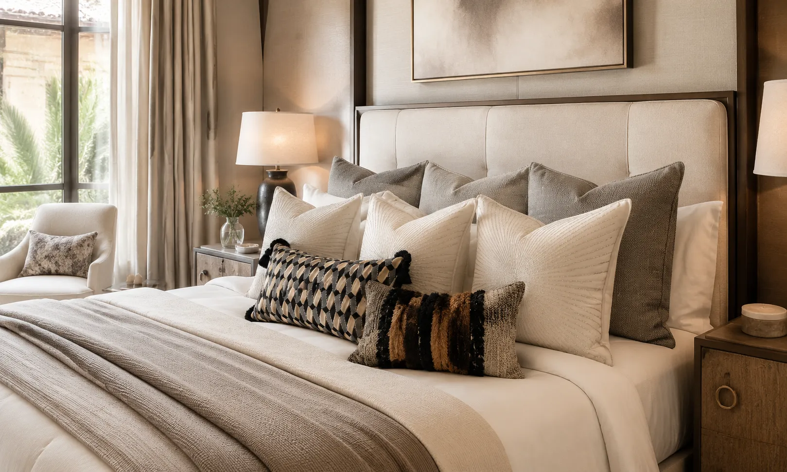 Quiet Luxury pillow direction
